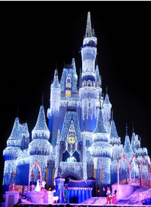 The Christmas decor is beautiful, but the holiday season might not be the best time to go to Disney, depending on your tolerance for large crowds