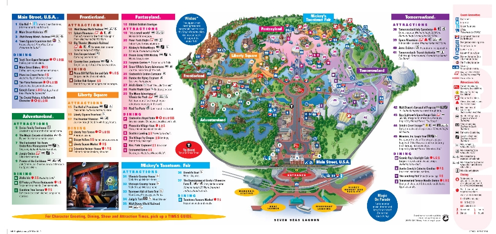 walt disney magic kingdom map. Page 2 » Walt Disney World