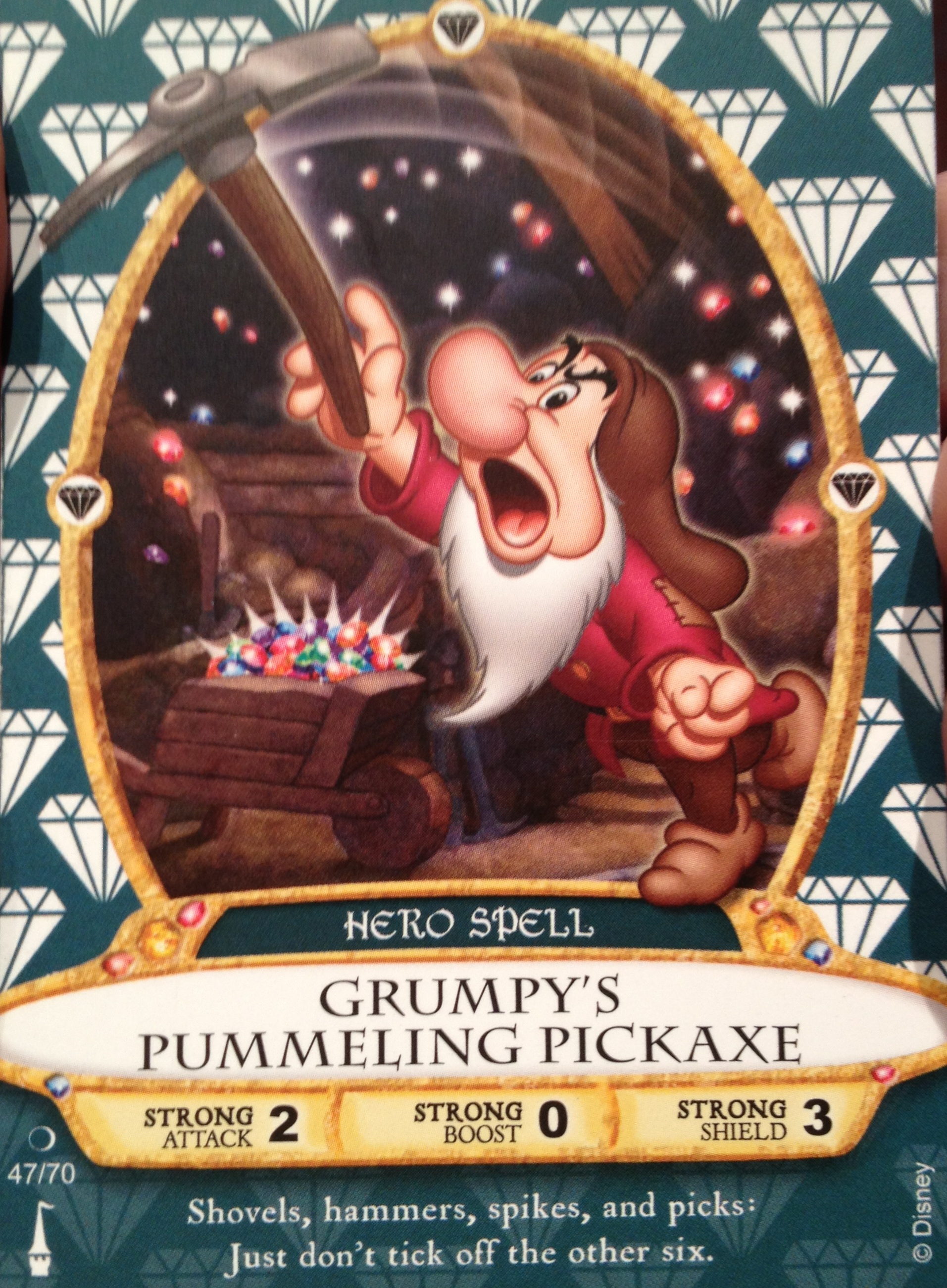 Sorcerers Of The Magic Kingdom Merlin's Fireball Mystic Spell Card 
