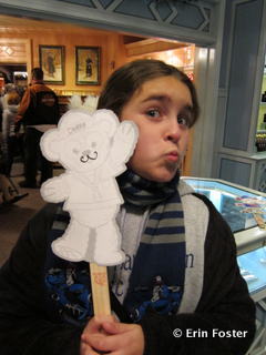 Get a Duffy on a stick at any Epcot Kidcot Fun Stop. 