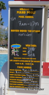 Pool hours are updated daily. 