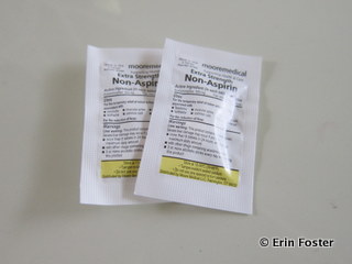 Free over-the-counter medication from the Magic Kingdom First Aid Center. 