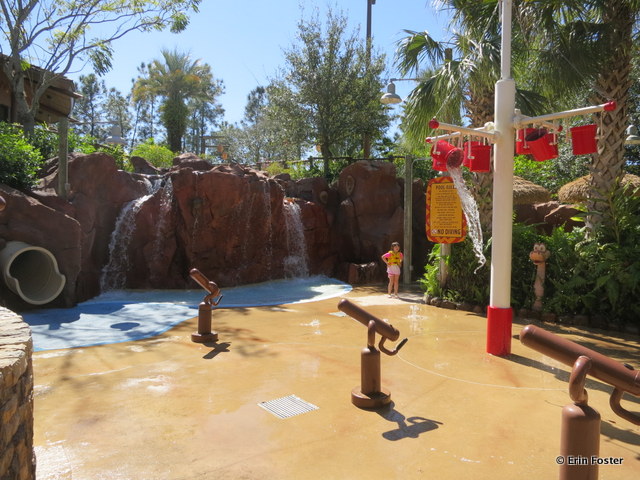 Animal Kingdom Lodge, Kidani Village, children's water play area