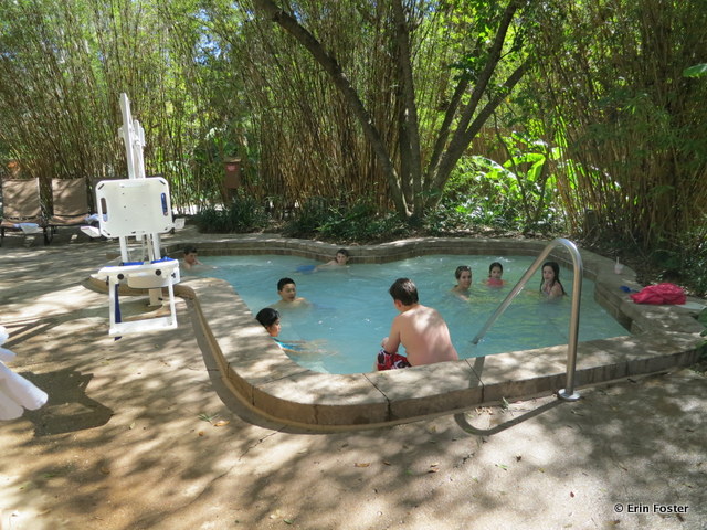 Animal Kingdom Lodge, Jambo, hot tub