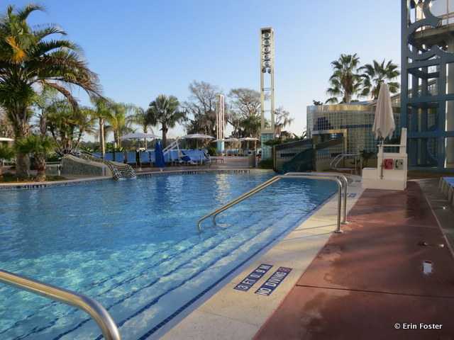 Contemporary, Bay Lake Tower Villas pool