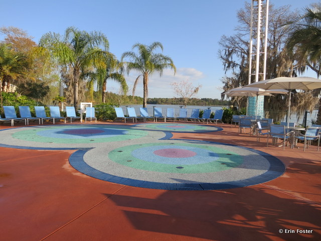 Contemporary, Bay Lake Tower Villas, Children's water play area