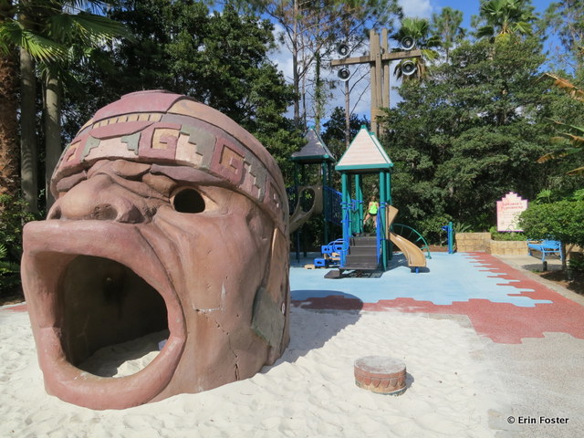 Coronado Springs resort, Explorer's Playground next to the main Dig Site feature pool.