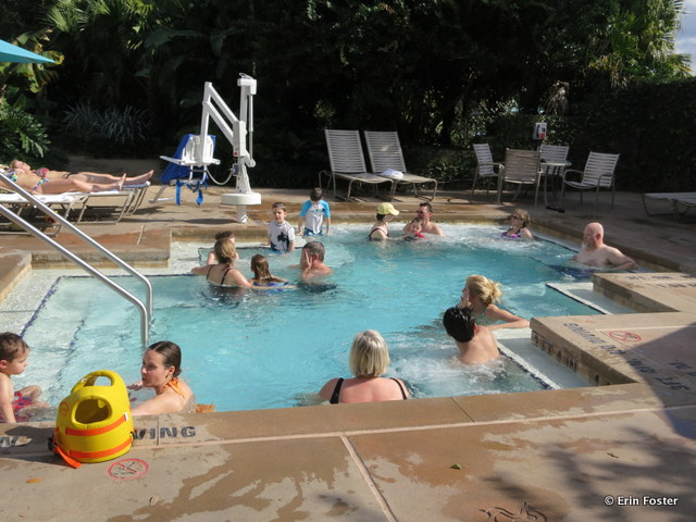 Coronado Springs resort, Dig Site hot tub
