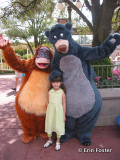 Characters are often much larger than children. 