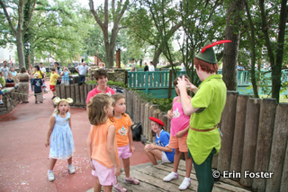 A semi-private character greeting is part of the Magic Kingdom Family Magic tour.