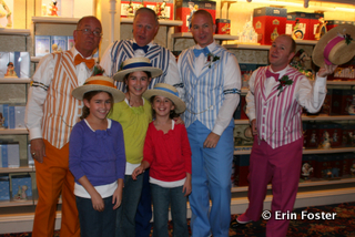 A photo with the Dapper Dans can be just as iconic as a photo with a character. 