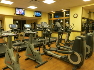 Some time in your resort fitness center can burn off your frustrations. 