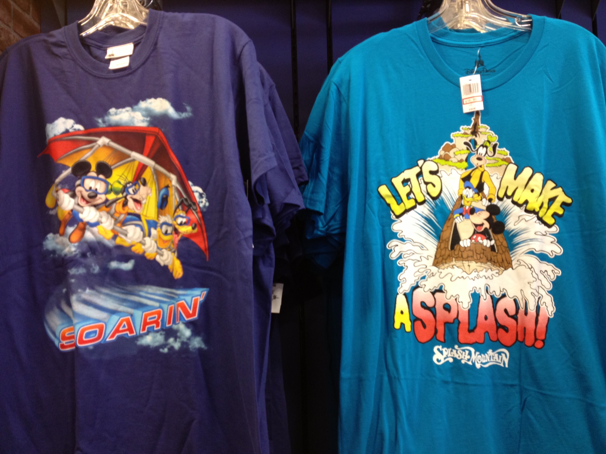 E-Ticket attraction shirts