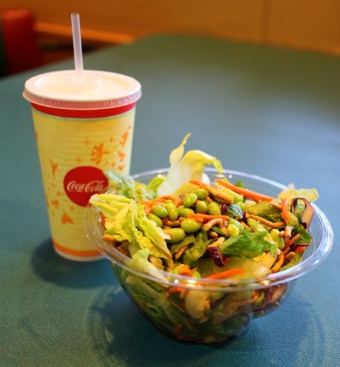 Asian Salad at ABC Commissary