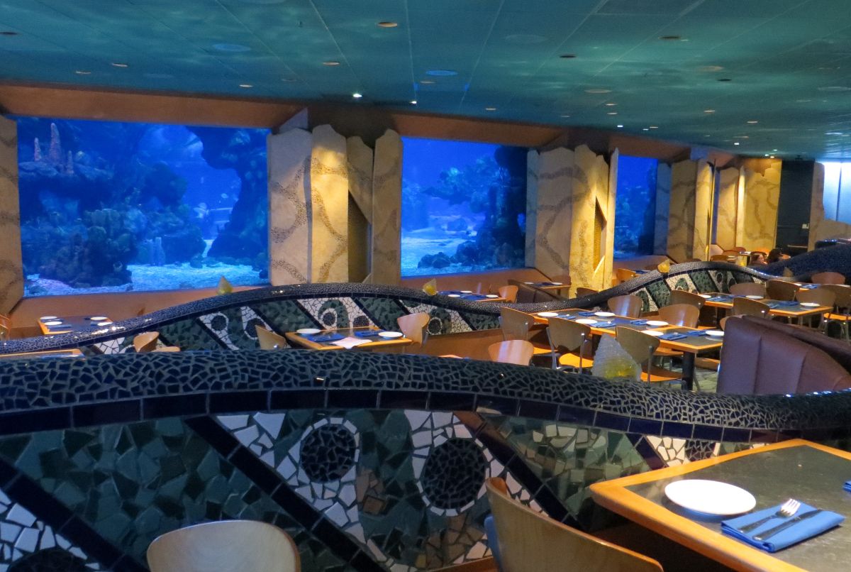 The Coral Reef Restaurant, Epcot.