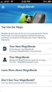 You can also use the MyDisneyExperience app on a smart phone or tablet
