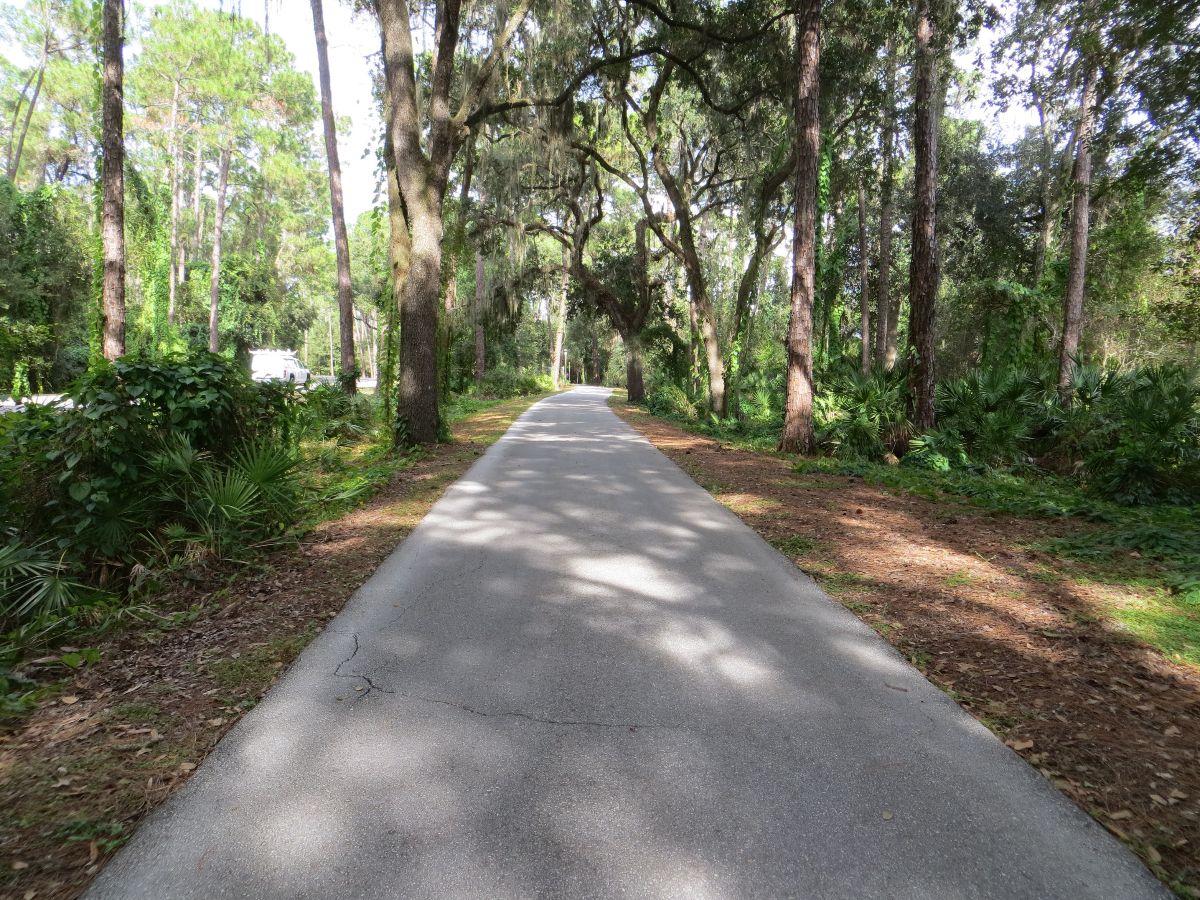 Paved Exercise Path