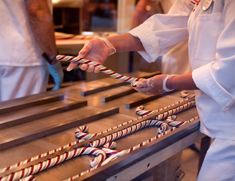 Disneyland handmade candy canes available through Christmas 2013