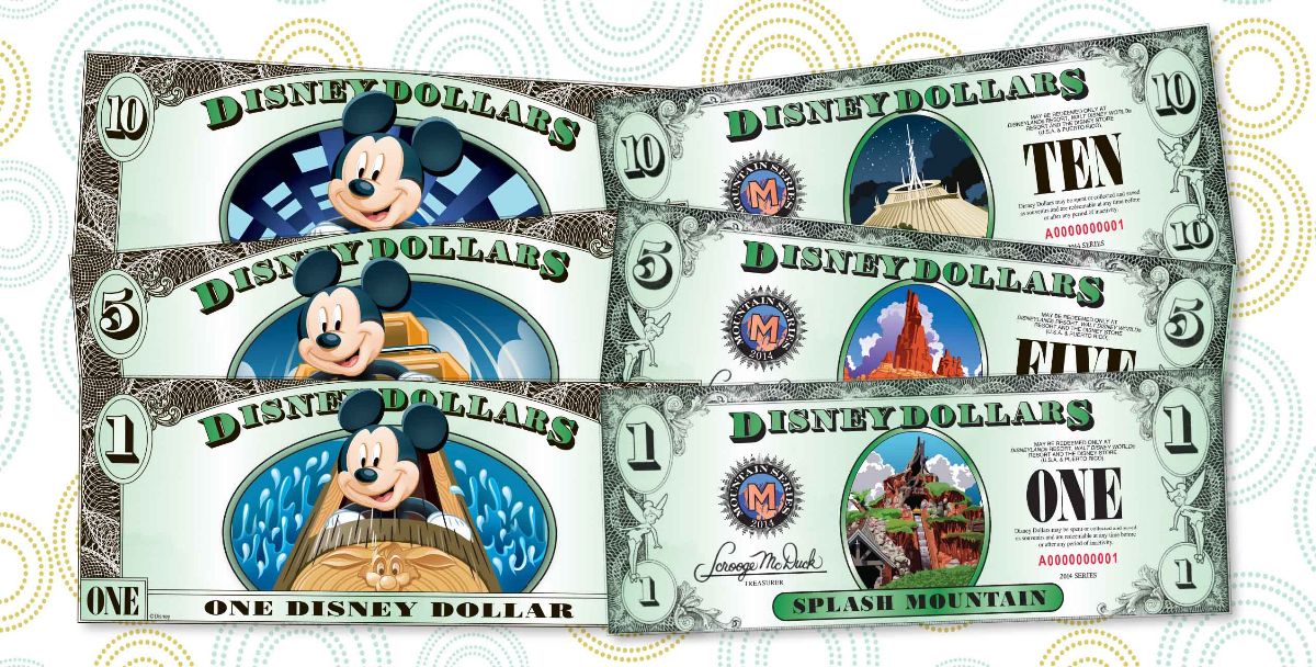 New Disney Dollars Series