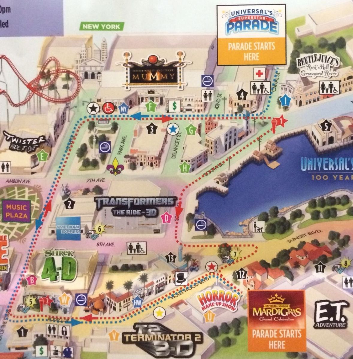 Universal Studios Florida Mardi Gras 2014 Parade Video Touringplans
