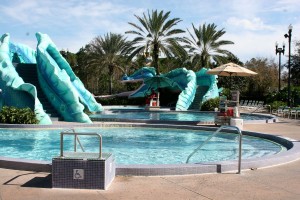 Older kids will appreciate having the slide at a moderate or deluxe resort. 