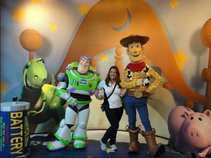 Buzz and Woody are big, even for adults!