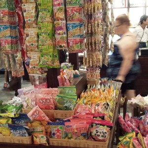 Candy and snack table