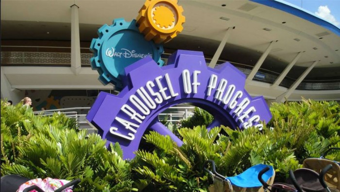 Escape the heat by enjoying the Carousel of Progress.