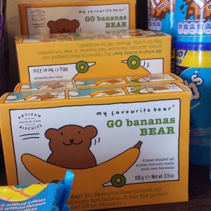 go banana bear, a united kingdom snack