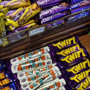 Candy bars make a classic united kingdom snack including twirl dairy milk, curly wurly