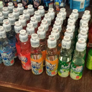 Ramune soda, near the epcot snacks in japan