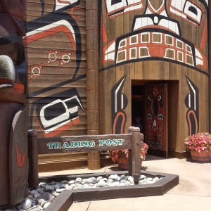 the shop called the trading post at Walt Disney World Epcot Canada Pavilion