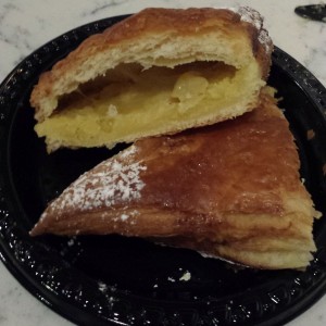 Frangipane, an almond pastry from Epcot, which is a perfect French snack