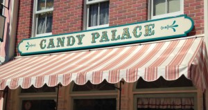 Candy Palace sign - Disneyland - Natalie Reinert