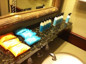 So many shampoos at Port Orleans Riverside
