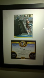 Jedi Training Certificate