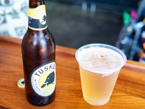 Tusker Beer at the Dawa Bar