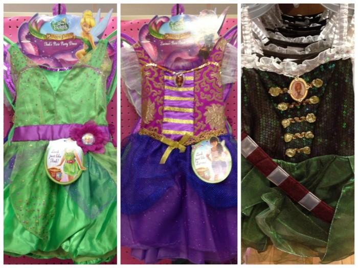 Target Disney fairy dresses, fall 2014. 