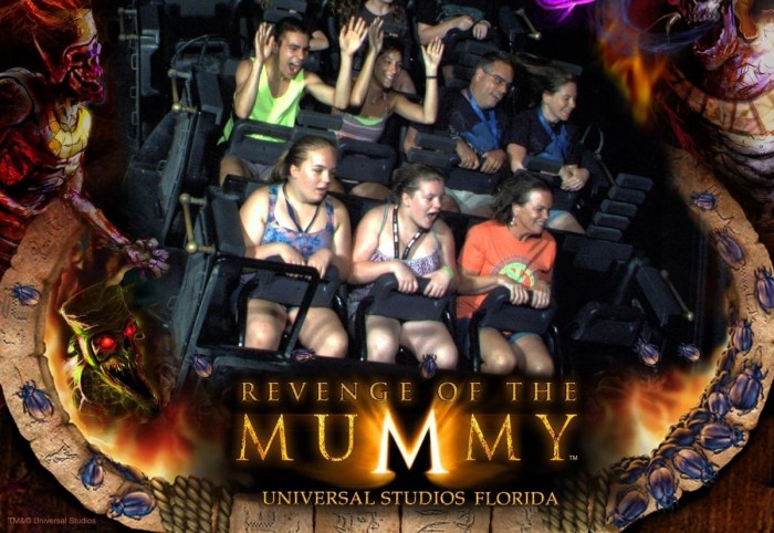 The Mummy Ride thrills, but you need to lock your stuff behind.