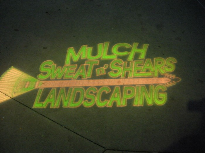 Mulch at night