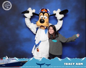 DCL borders come affixed to nearly every photo. You can't remove them. 
