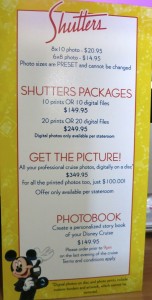 Mid-2014 photo pricing for a 7-night cruise. 