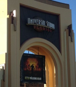 The gate to the Studios.