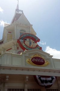 Casey's Corner, at the end of Main Street, USA., a good option for late night dining at disney world