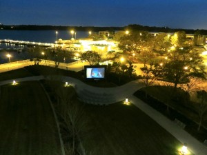 Lady and the Tramp outdoors at the Contemporary