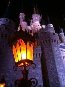 Late Night Castle, perfect sight for late night dining at disney world