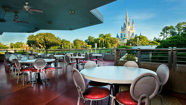 Even though it doesn't offer air conditioning, it does have a great view!  Photo courtesy of Disney (c)