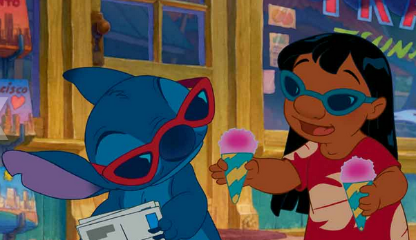 Lilo and Stitch belong to Disney