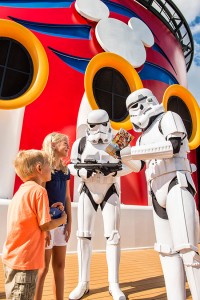 A definitely not Photoshopped image of what to expect at Star Wars Day. ©Disney