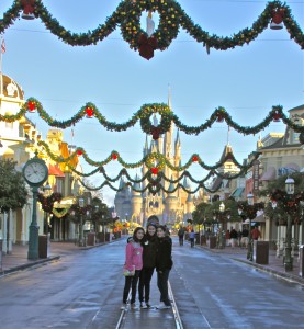 Even Christmas can be manageable for an introvert, IF you arrive at the parks early. 